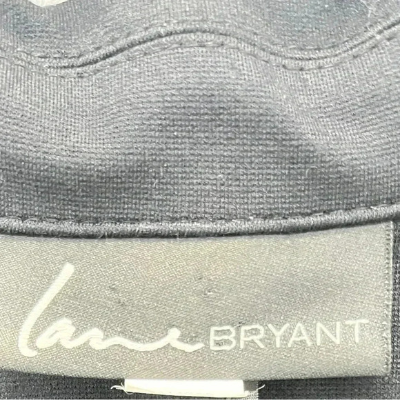 Lane Bryant Blazer, black, Buisness Casual, button front, pockets, work wear - Picture 7 of 8